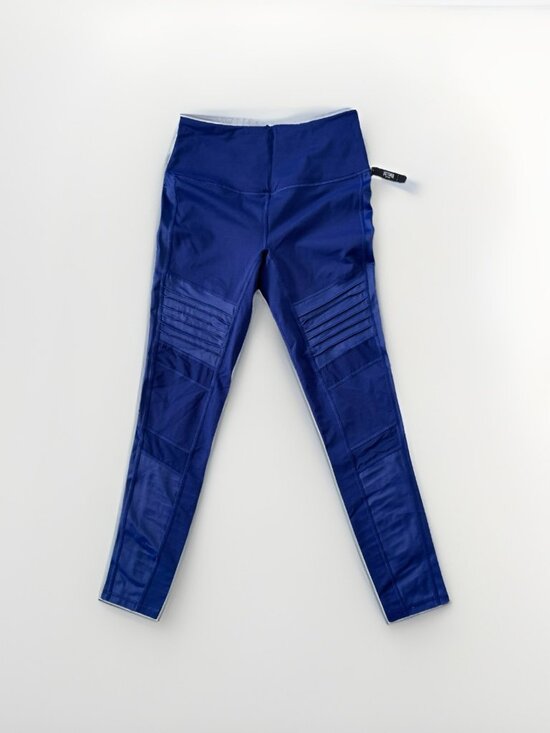 VICTORIA SPORT Victoria’s Secret blue stretchy leggings size Medium - Picture 1 of 6